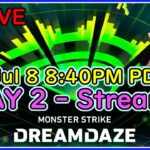 【動画まとめ】【Monster Strike】[🔴LIVE ] DREAMDAZE – Day 2 | Stream 1【モンスト】