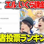 【動画まとめ】【視聴者アンケート】みんなはエルを引くのにいくら課金した!? 気になるジョジョコラボキャラの所有率も！視聴者投票ランキング！【モンスト】