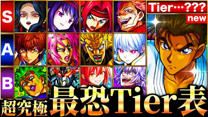 【動画まとめ】【モンスト】京極真参戦！コラボ超究極難易度ランキングTOP35《Tier表》《2020~2025年ver.》